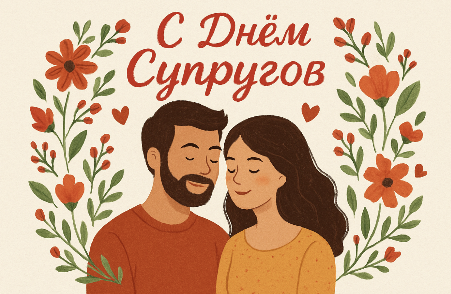 Фото День супругов 2026: открытки к празднику 3